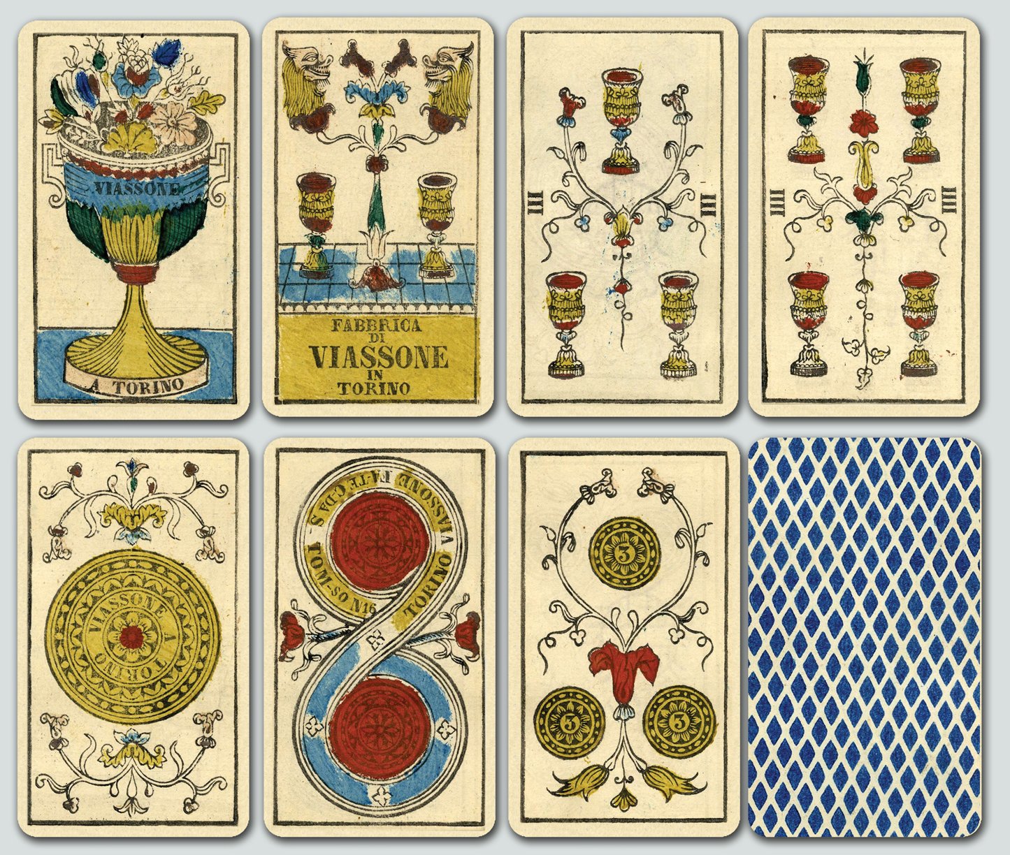 The Cartomancer — Alessandro Viassone Italian Tarot c. 1865